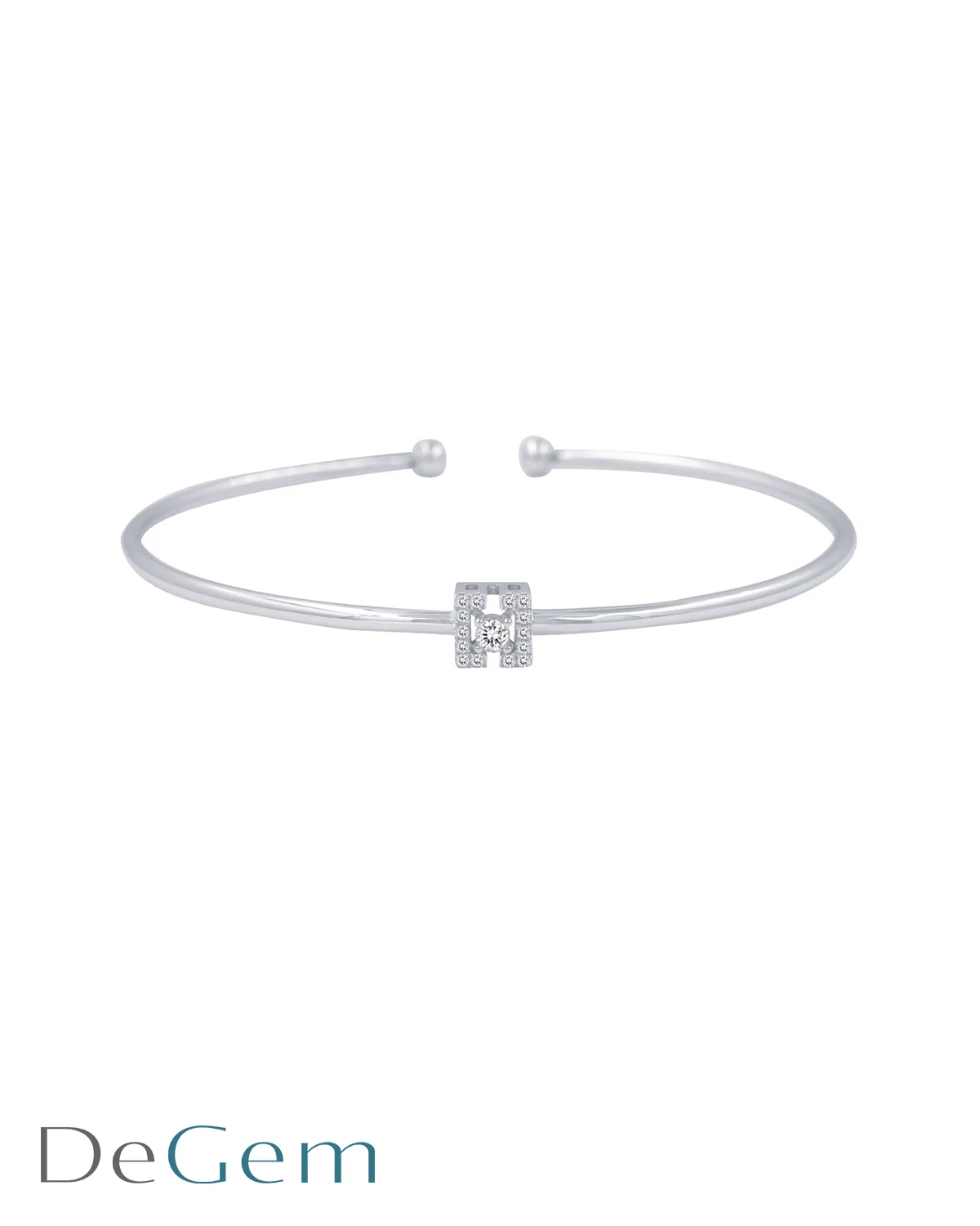 DEGEM SOLELUNA AJYLE HARMONY DIAMOND BANGLE